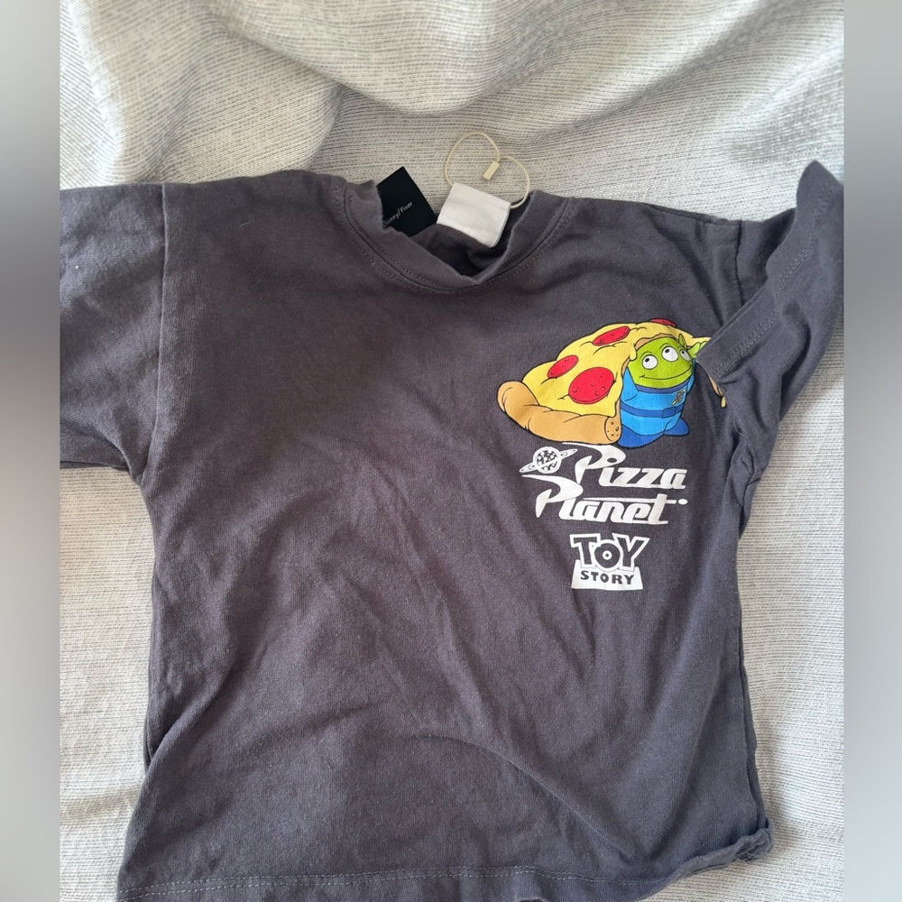 Zara pizza planet Toy Story shirt